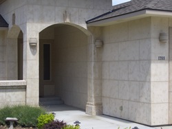 Achieve the look of limestone with Variance Aged Limestone, part of Variance Stone Finishes.